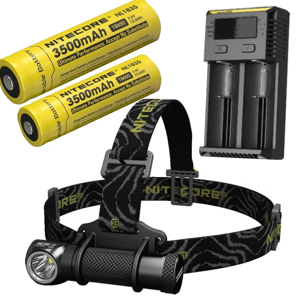 NITECORE HC30 HC30W головной светильник CREE XM-L2 U2 светодиодный Макс 1000ЛМ дальность луча 162 М