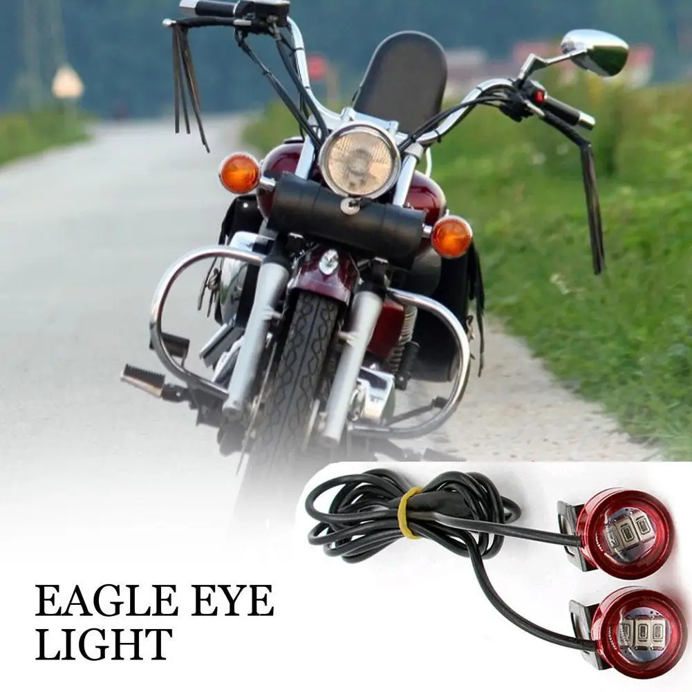 Модификация мотоцикла большой зеркало заднего вида для светодиодные фары