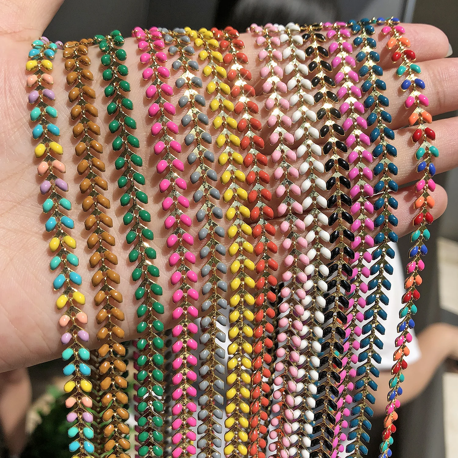 Листья из нержавеющей стали ручной работы 1 м | Украшения и аксессуары