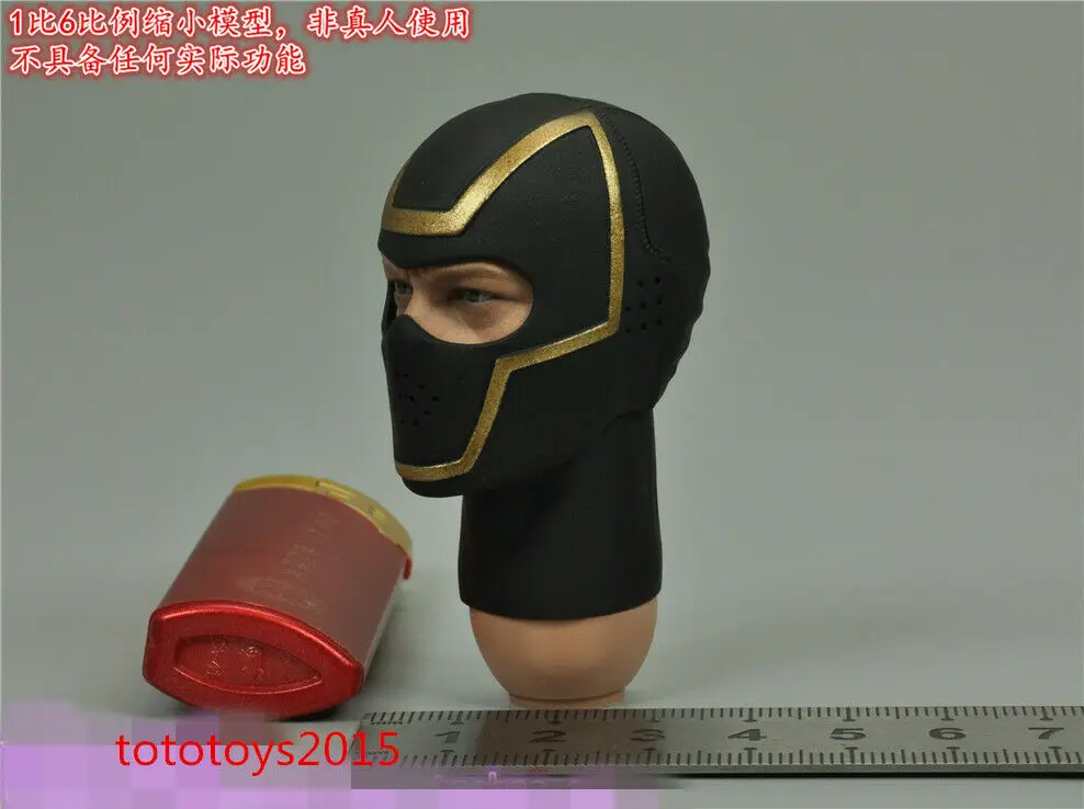 

MMS532 1/6 eye 4.0 Mask Head Carving Fit 12'' Male Figure Toy