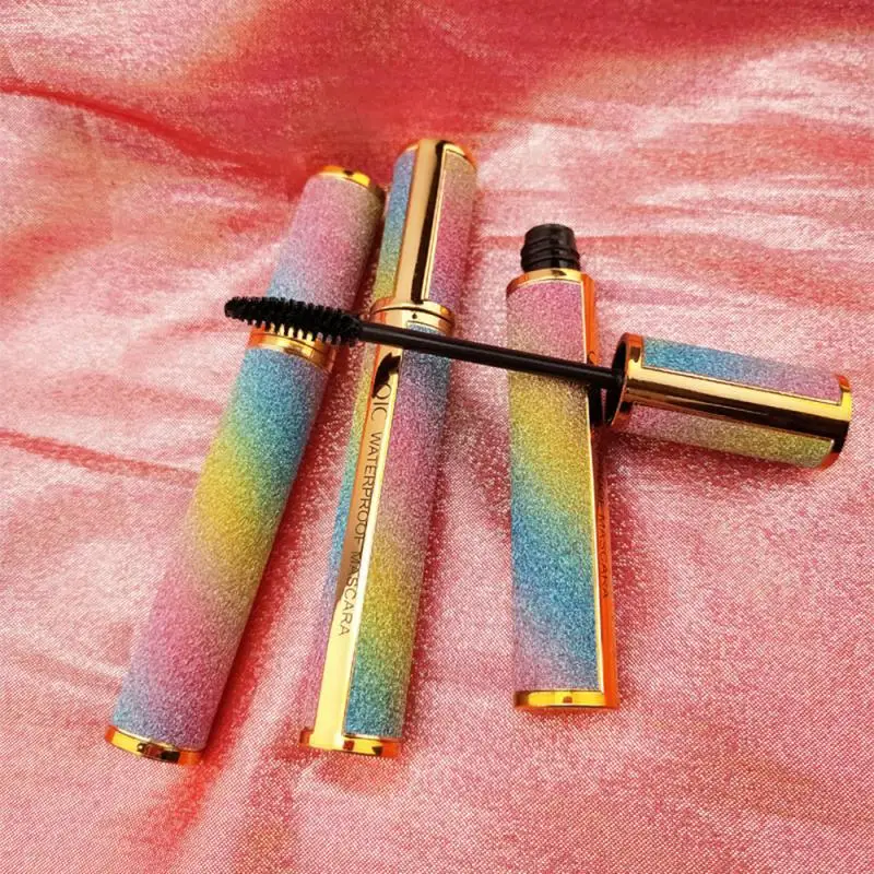 1 шт. Водостойкая тушь для ресниц стойкая тонкая и толстая Кучерявая Кисть не