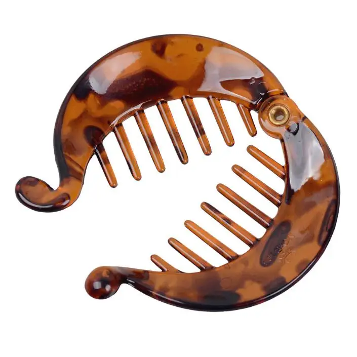 1 шт. заколка для волос в форме рыбы банан аксессуары женские клипсы Зажим