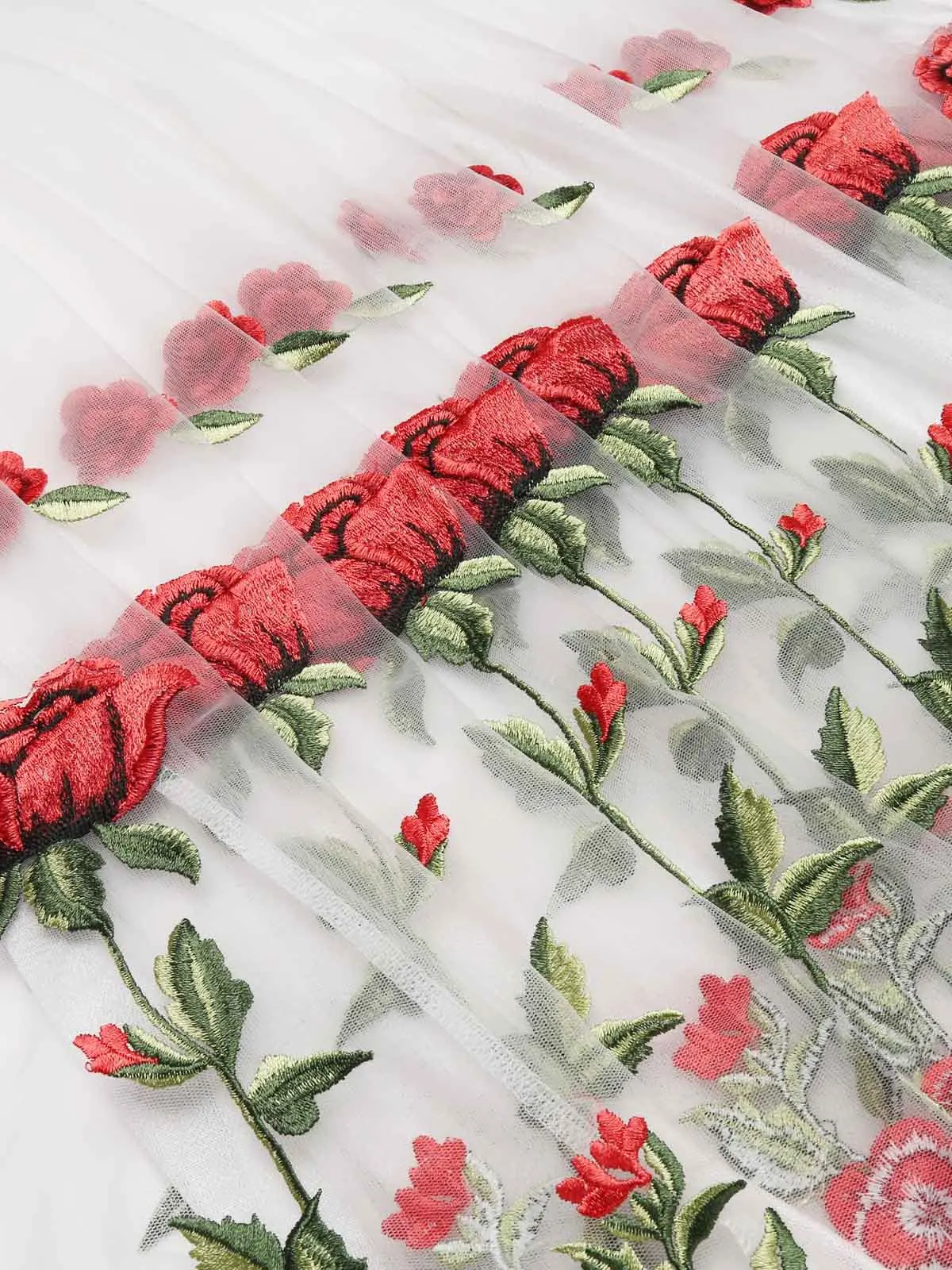 

Valentine's Day Dress Summer Dresses Vintage Floral Elegant Rose Red Women Clothes 2020 Casual Party Clothing