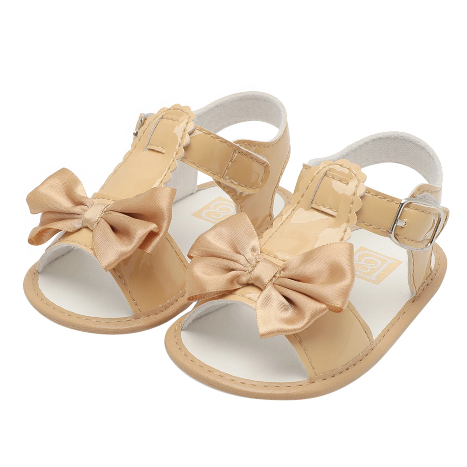 2021 кружевное платье для маленьких девочек с бантом сандалии мягкая подошва