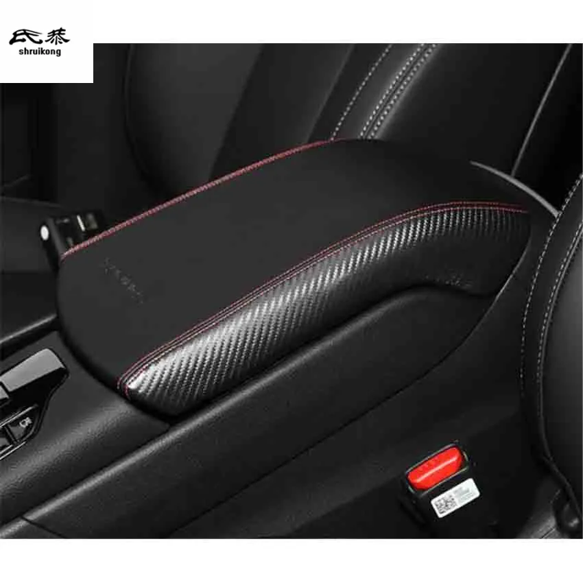 

1 шт., защитный подлокотник из искусственной кожи для Hyundai SantaFe IX45