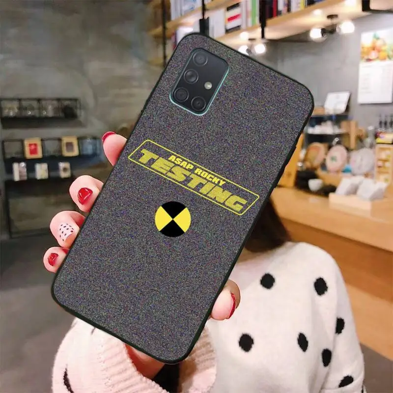 

ASAP Rocky Rapper Painted Phone Case For Samsung Galaxy A21S A01 A11 A31 A81 A10 A20 A30 A40 A50 A70 A80 A71 A51