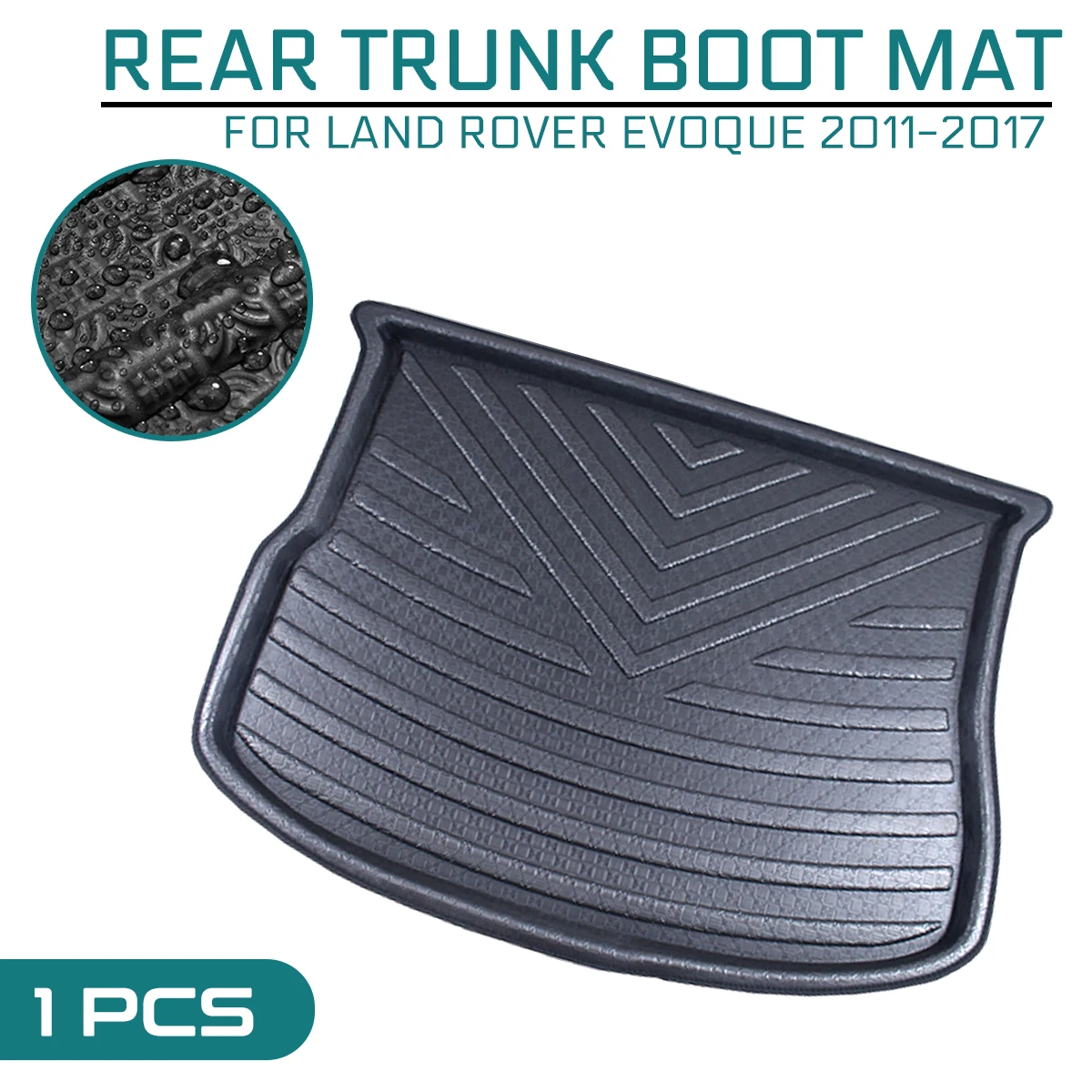 Автомобильный напольный коврик ковер для Land Rover Evoque 2011 2012 2013 2014 2015 2017 задний