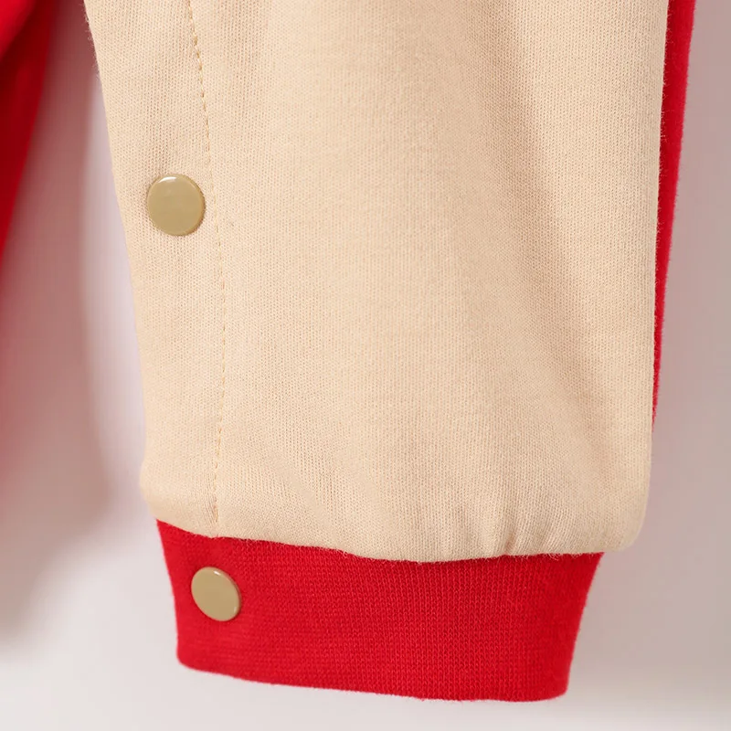 

Spring Autumn Infant Baby Boys Girls Cotton Long Sleeve Romper Cute Cartoon Elk Printed Christmas Style High Quality Romper