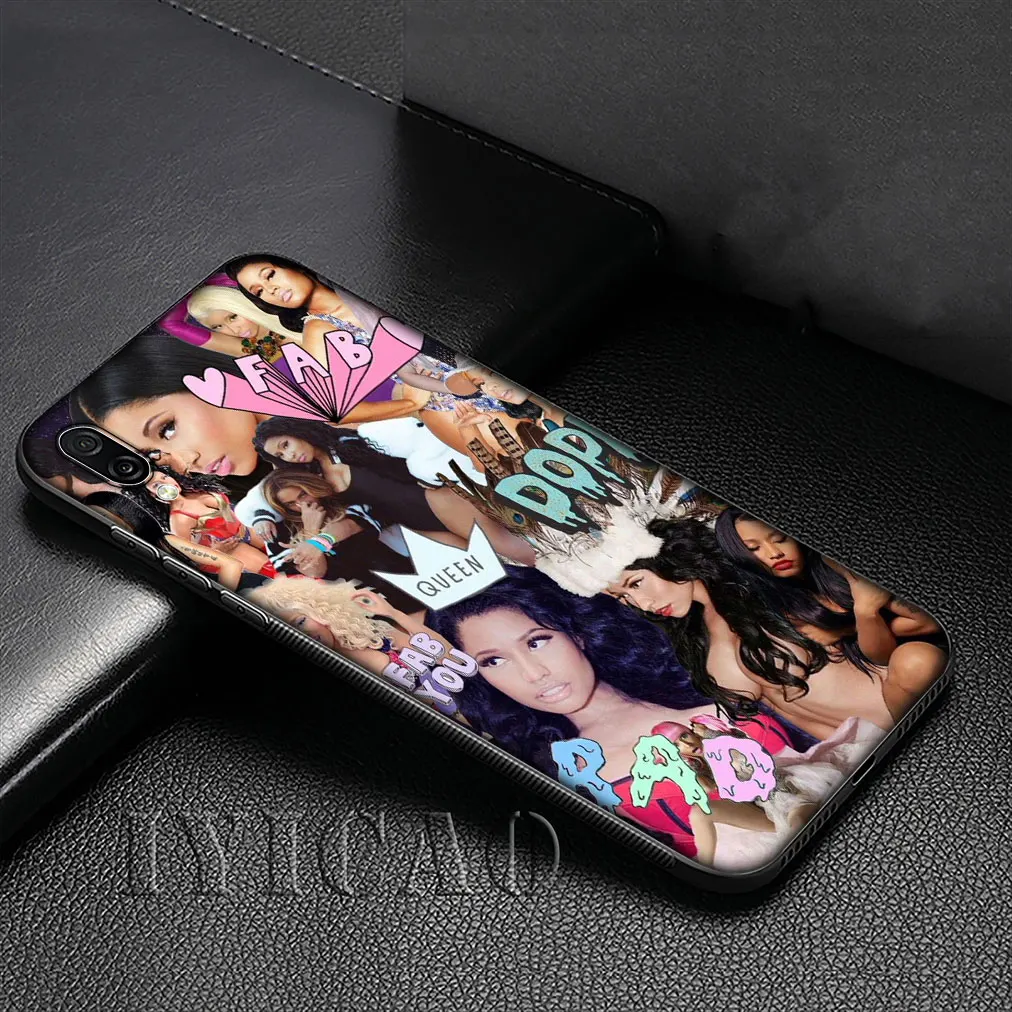 Мягкий силиконовый чехол IYICAO Nicki Minaj для Huawei P30 P20 Pro P10 P9 Lite Mini 2017 2016 P Smart Z Plus 2019 |