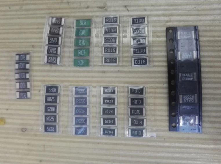 50 шт. сплав сопротивления 2512 SMD комплект образцов резистора 10 kindsX5pcs = R001 R002 R005 R008 R010
