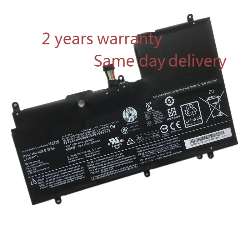 

Оригинальный аккумулятор L14M4P72 для ноутбука Lenovo Yoga 3 14 Yoga 700 14ISK серия Yoga3 14-IFI Yoga3 14-ISE L14S4P72 4