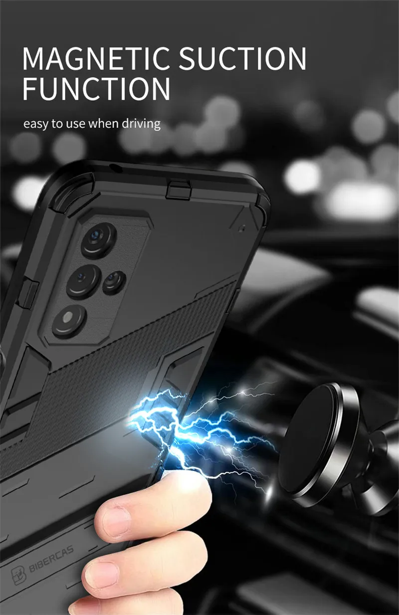 Чехол для Xiaomi Redmi 10C, роскошный магнитный автомобильный держатель, стойка, бронированный телефон для Redmi10C Redmi 10C 10 C C10 220333QA, задняя крышка 6,71 дю... (art.: 3920bc9b4ea28) - 3920bc9b4ea28