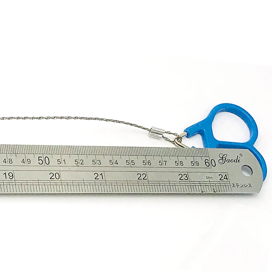 Карманная ручная цепная пила из нержавеющей стали комплект для выживания в