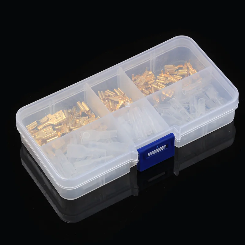 Обжимные клеммы мама 120 шт. изолированные Уплотнители для электрических проводов