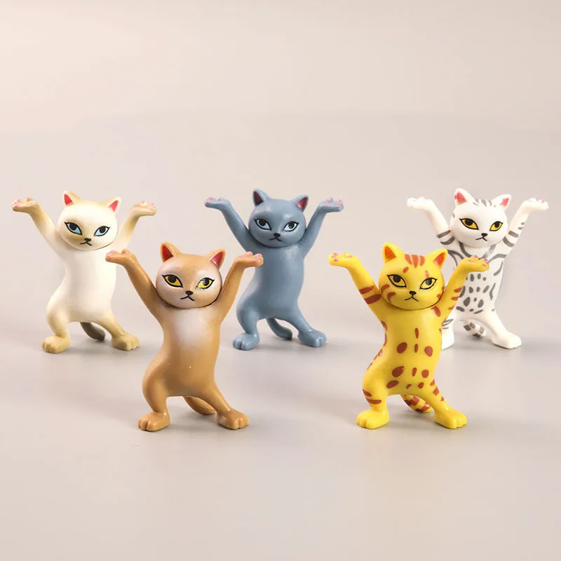 

New product creative dancing cat hand to do anime surrounding cartoon enchanting kitten toy doll ornament small gift