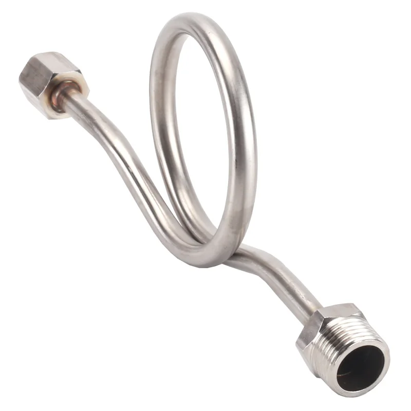 Манометр из нержавеющей стали буферная трубка с двойной головкой M20 * 1 5