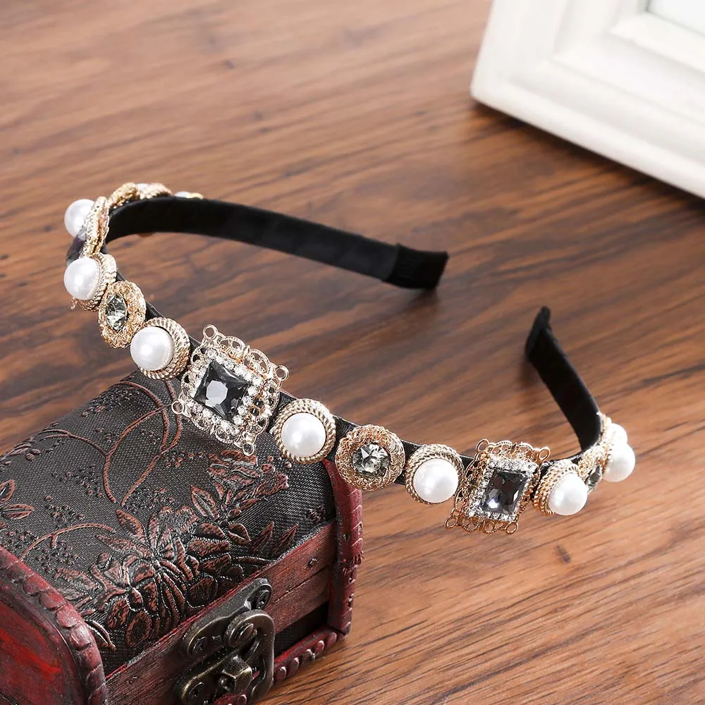 Простая индивидуальная повязка для волос Haimeikang в стиле барокко аксессуары дикой