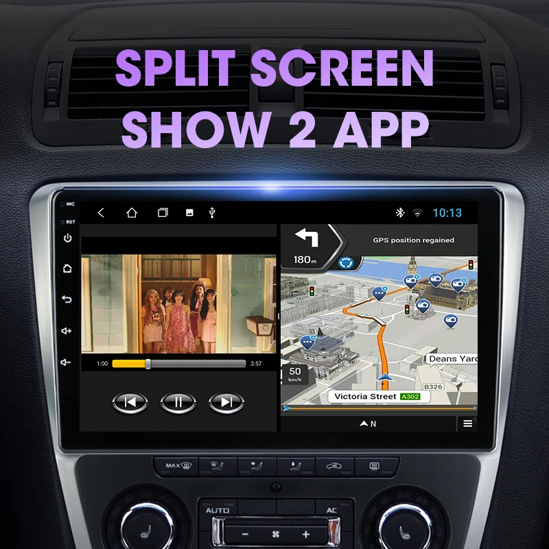 JMCQ 10 &quot4G + WiFi Android 0 автомобиль радио Multimidia видео плеер GPS навигации для SKODA Octavia 2 A5