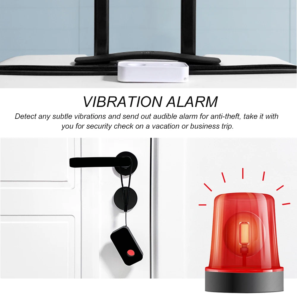

2-in-1 Anti Pinhole Camera Detector with Anti-theft Alarm Wireless Video Camera Detector with Infrared LEDs for Camera Detection