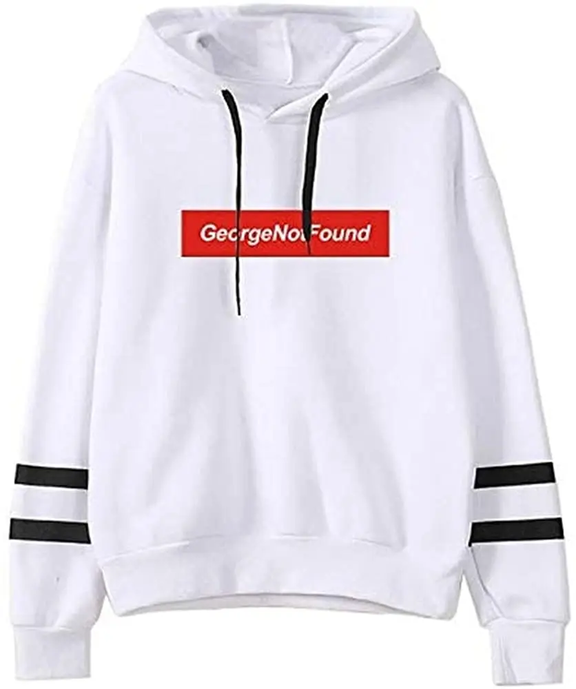 Hoodis georgenotfind Merch Logo для женщин/мужчин толстовка с длинным рукавом и капюшоном |