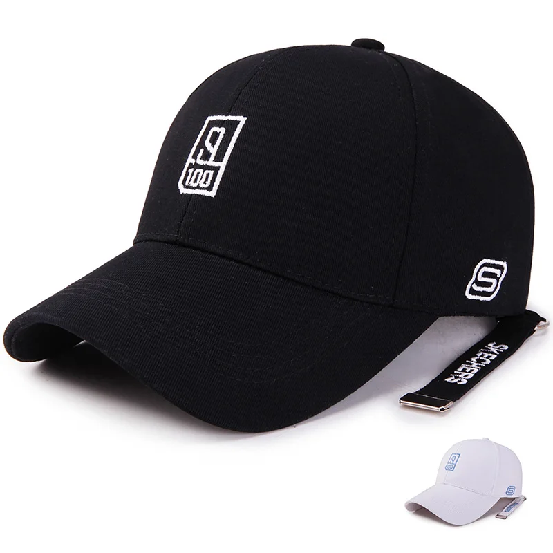 

Men Adjustable Letter Baseball Cap Embroidery Snapback Hat Summer Golf Visor Peaked Cap Hip Hop Fitted Cap Climbing Sun Hats New