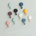 Крючки для ключей, вешалка для одежды, настенный крючок для шляпы, кухни, ванной, удобные крючки для полотенец, многоцелевой самоклеящийся настенный крючок для дверей