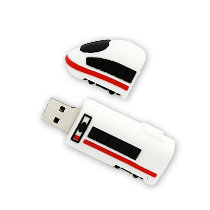 Мультяшный поезд модель карта памяти Флеш накопитель usb флэш Флешка 128MB 4GB 8GB 16GB 32G 64GB U диск|USB флэш-накопители|