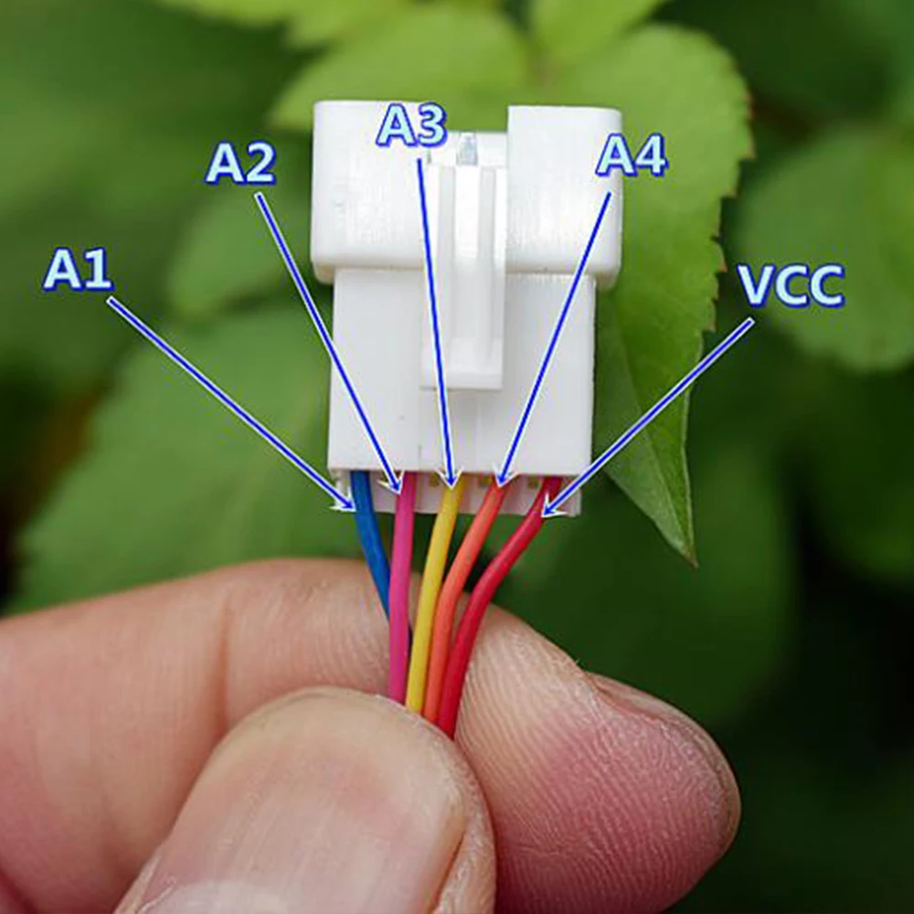 DC 12V шаговый двигатель 24BYJ 4-фазный 5-проводной Микро Мини 24 мм шагового
