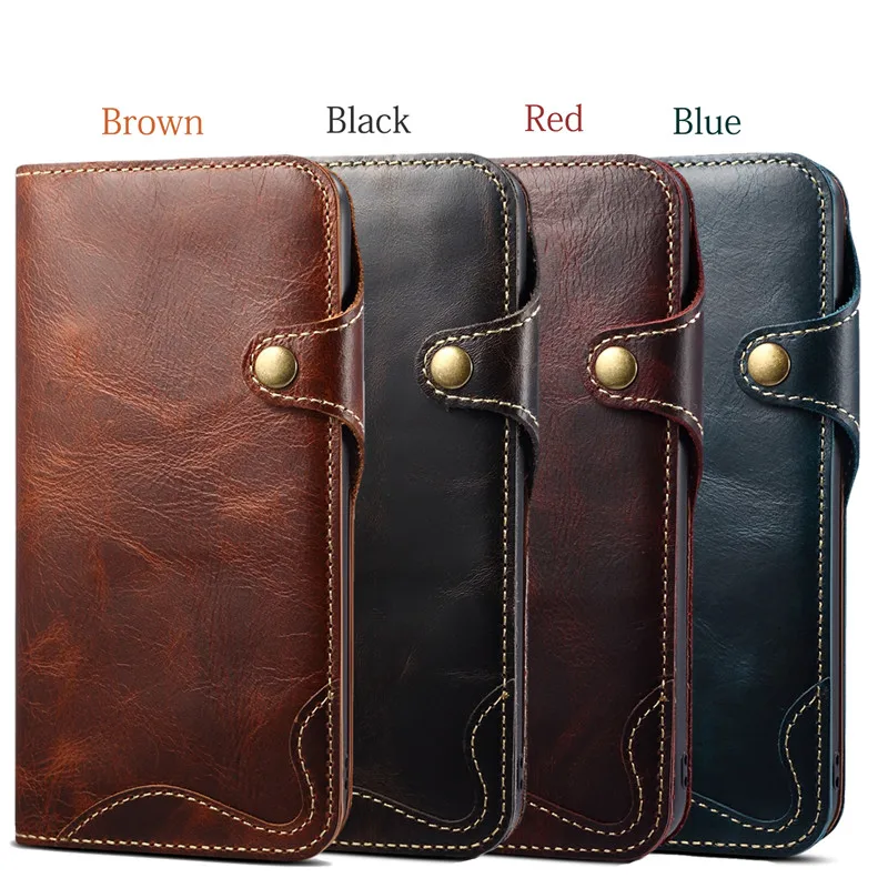 handmade phone cover luxury genuine leather case for iphone 12 pro max 11 7 8 plus wallet flip case for iphone 13 pro max xs xr free global shipping