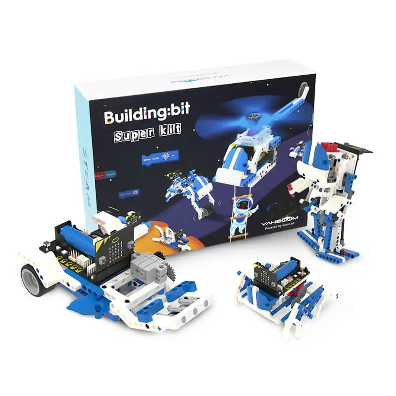 Yahboom 16 in 1 STEM Toys Programmable Robotics Educational Kit Support Python Makecode Programming for Microbit | Игрушки и хобби