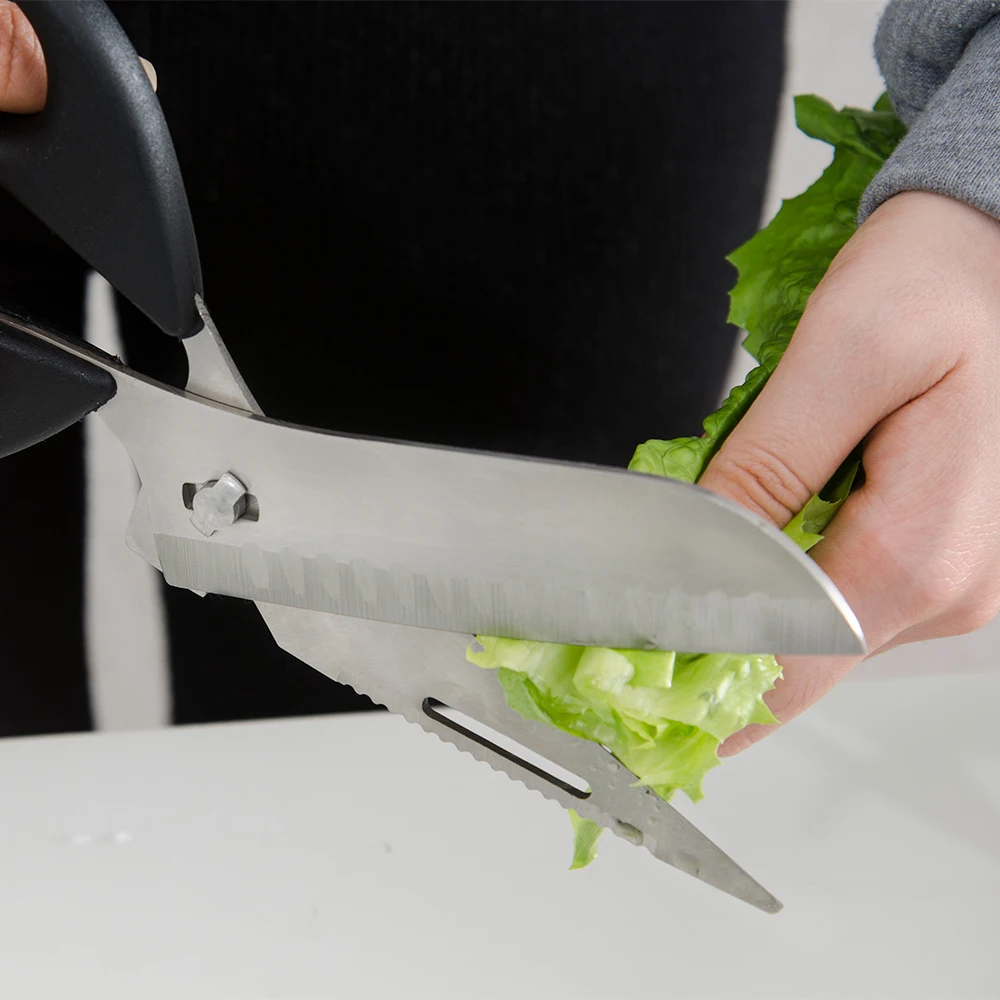 Многофункциональные кухонные ножницы XYj сверхострые съемные антикоррозийный