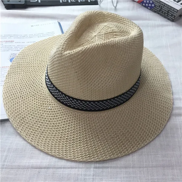 Шляпа мужская хлопковая в этническом стиле модная Панама от солнца для отдыха на