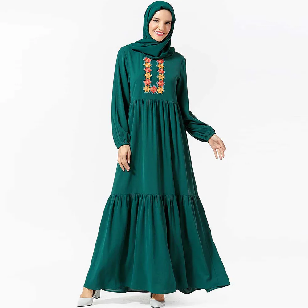 Женское кимоно Abayas мусульманское платье в Дубае без хиджаба арабское макси