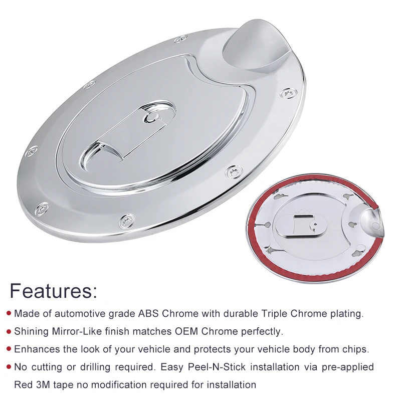 1 шт. автомобильные крышки топливного бака наклейка авто газовая дверь крышка для