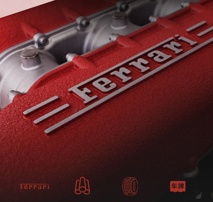 Bburago 1:24 Ferrari 458, красная модель автомобиля, литая под давлением металлическая модель, детская игрушка, подарок бойфренду, коллекция автомобилей из искусственного сплава