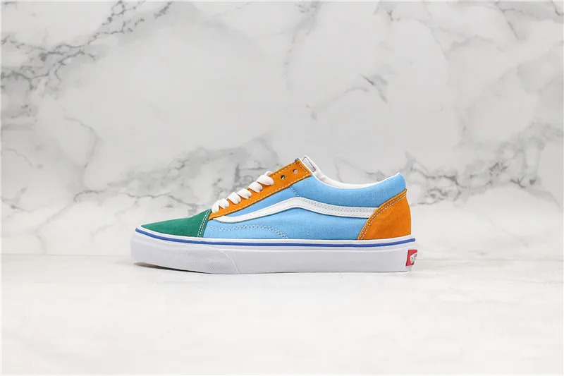 Аутентичные кеды VANS OFF THE WALL Old Skool для мужчин/женщин обувь скейтборда классические