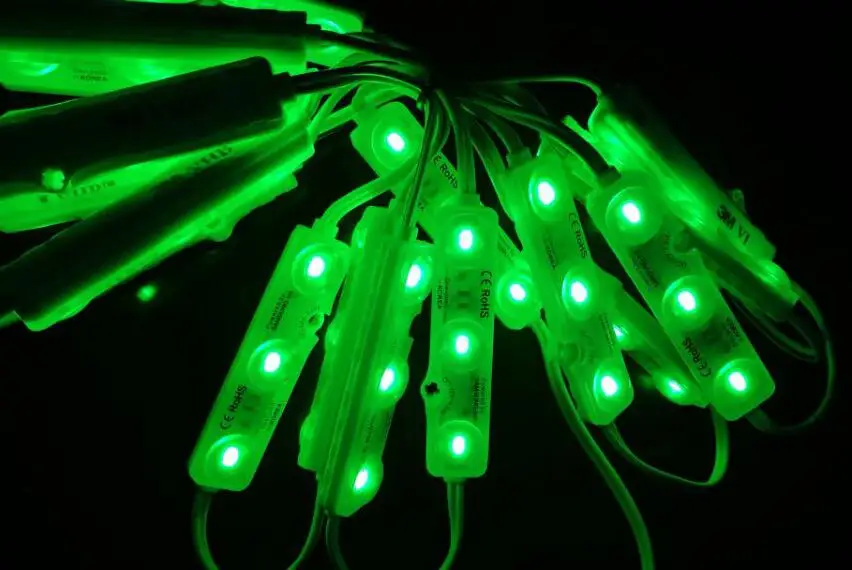 Сварка впрыска светодиодный модуль боковая лампа 5730 SMD водонепроницаемая лента с подключением по светильник для вывесок рекламы 500 штук samsung Led модуль светильник