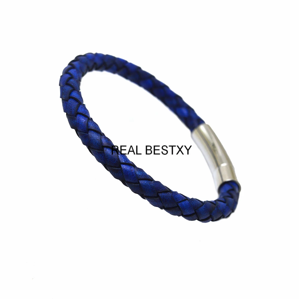 Браслет из натуральной кожи с гравировкой логотипа для мужчин и женщин |