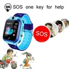 Смарт-часы Q12 детские, водонепроницаемые, IP67, с кнопкой SOS