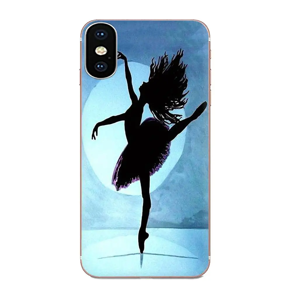 Ballerina Dance Soft Silicone TPU Transparent Cute Case For Apple iPhone 11 Pro X XS Max XR 4 4S 5 5C 5S SE SE2 6 6S 7 8 Plus | Мобильные