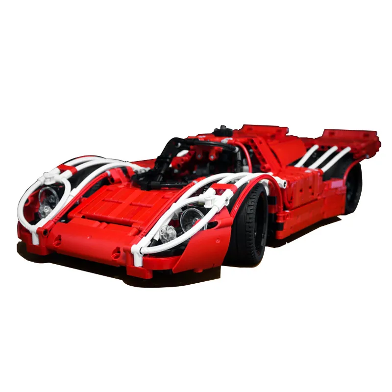 

MOC Famous Sports Car Racing Supercar Bricks Simulation Vehicle Model Building Blocks Kids DIY Educational Toys Christmas Gifts