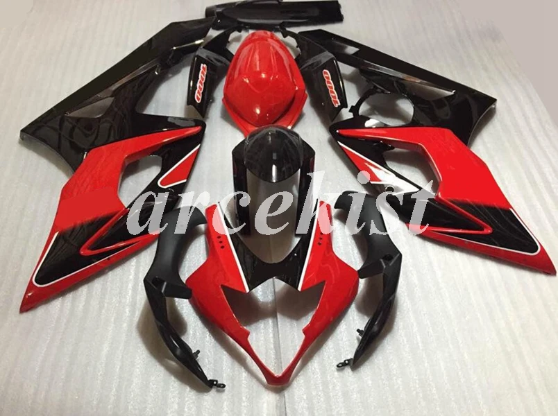 

Полный комплект обтекателей для мотоцикла, 4 подарка, для Suzuki GSX-R1000 K5 2005 2006 GSXR1000 05 06, красный, черный