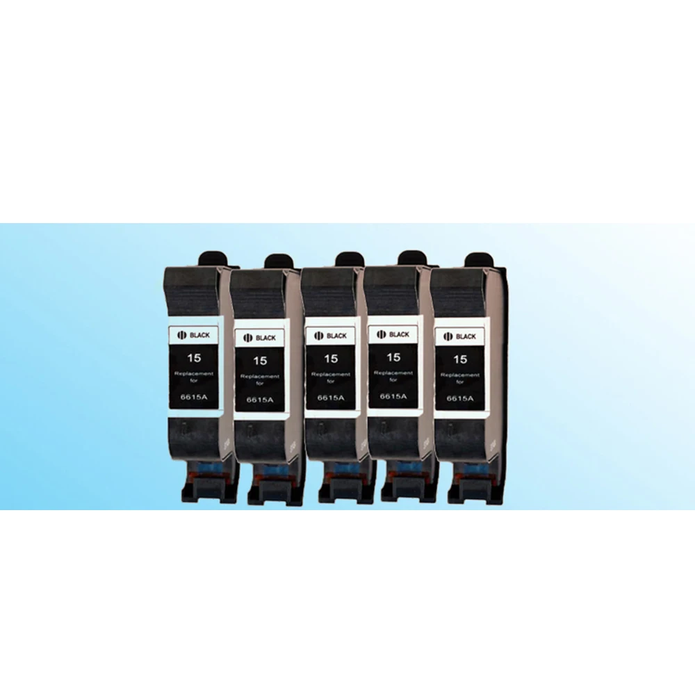 5 шт. картридж для принтера hp15 C6615A 15 Deskjet 250C 650C 1200C 350C 450 | Компьютеры и офис