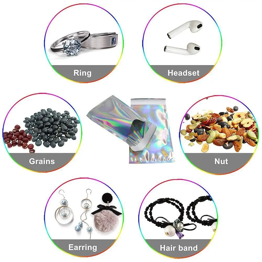 

Sell One By One Aluminized Self-adhesive Bag Envelope Clothes Packaging Cosmetic Clothing B Bag Accessories Document T3F6