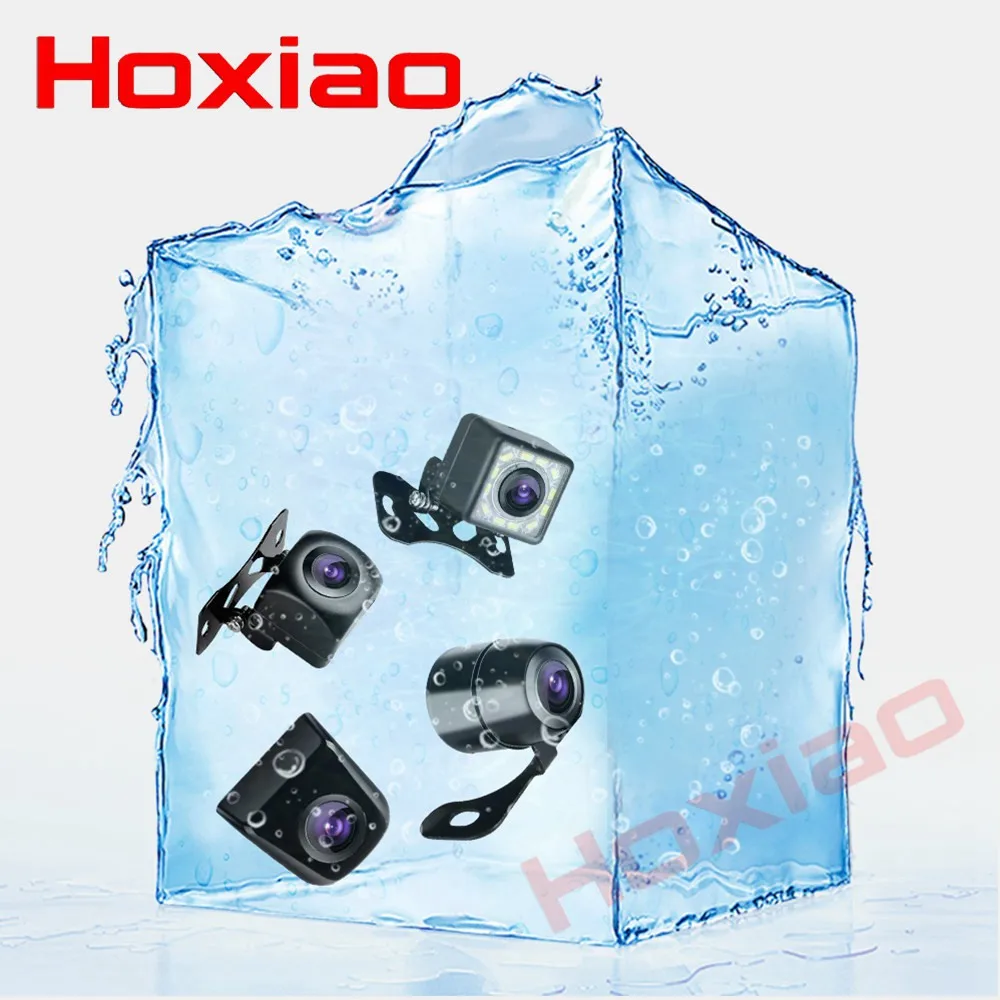 Автомобильная металлическая камера заднего вида универсальная с поворотом на 170