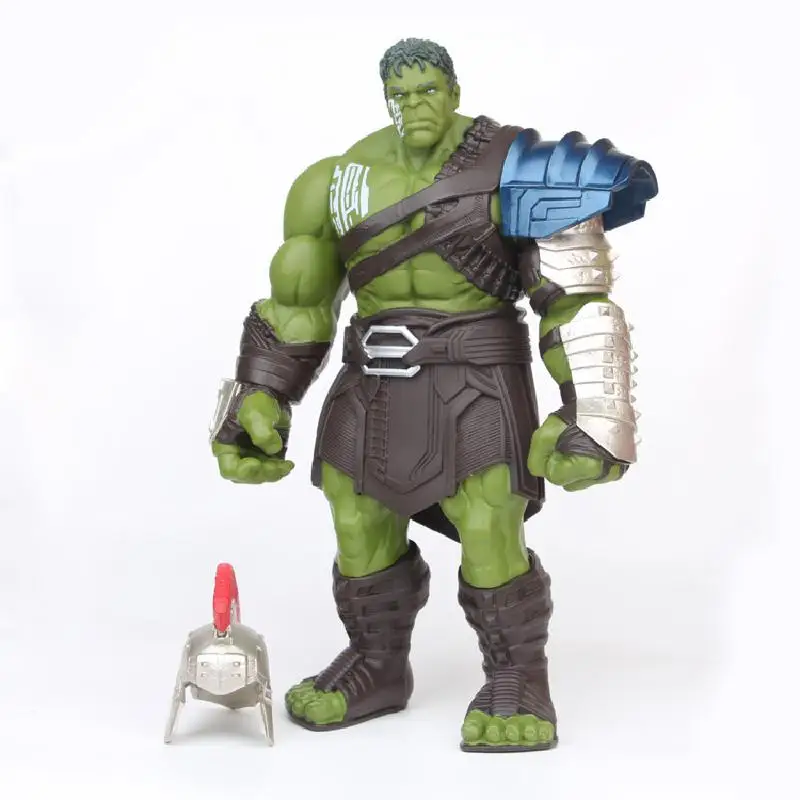 

33cmAction Figure Model Toy Disney The Avengers Hulk Thor 3 Ragnarok Hands Moveable War Hammer Battle Axe Gladiator BJD Hulk