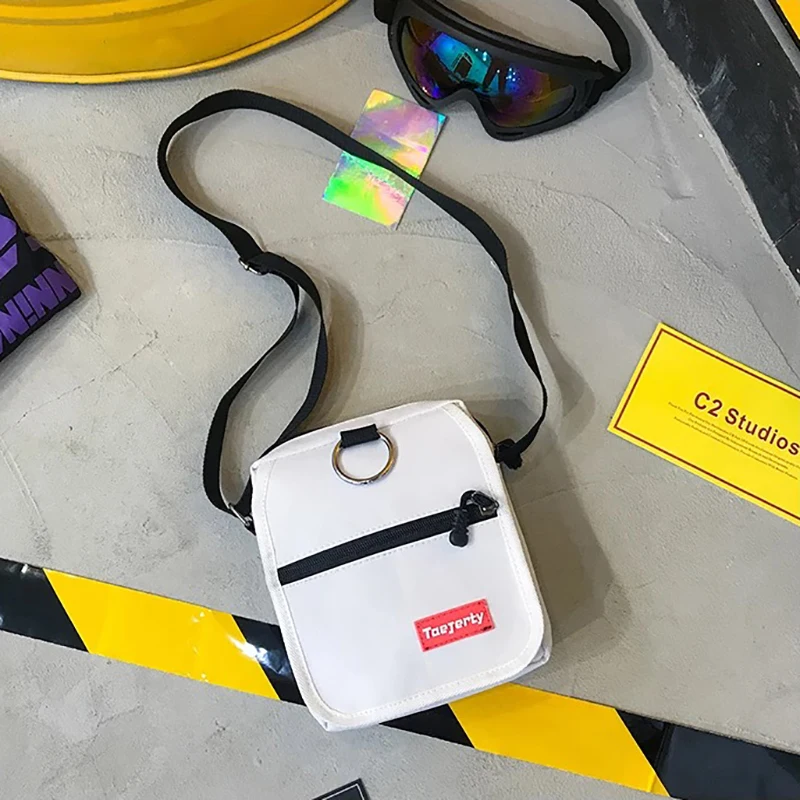 Женская Холщовая Сумка в гонконгском стиле маленькая сумка контрастных цветов