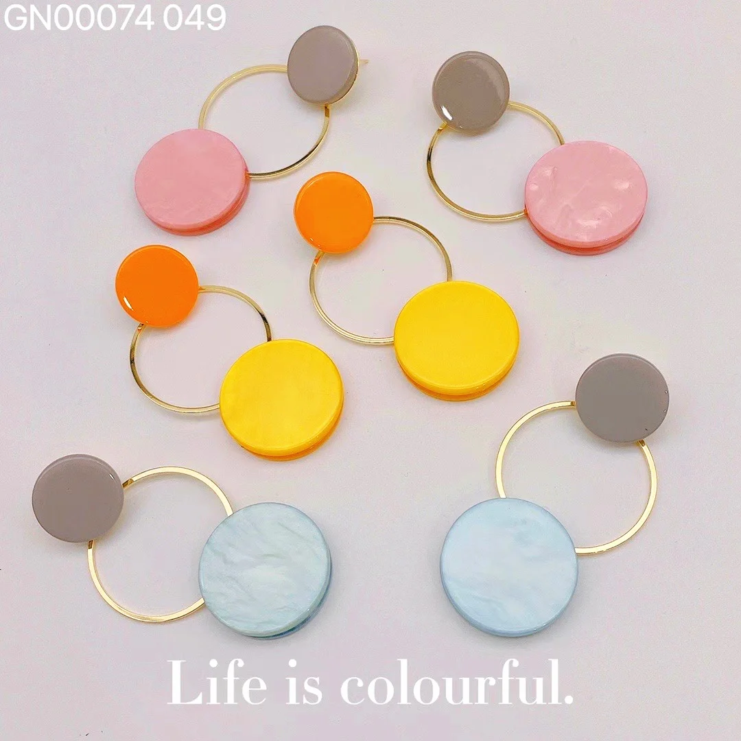 

Summer hot Euramerican style fashion exaggerates 925 silver needle earrings Women drop shipping