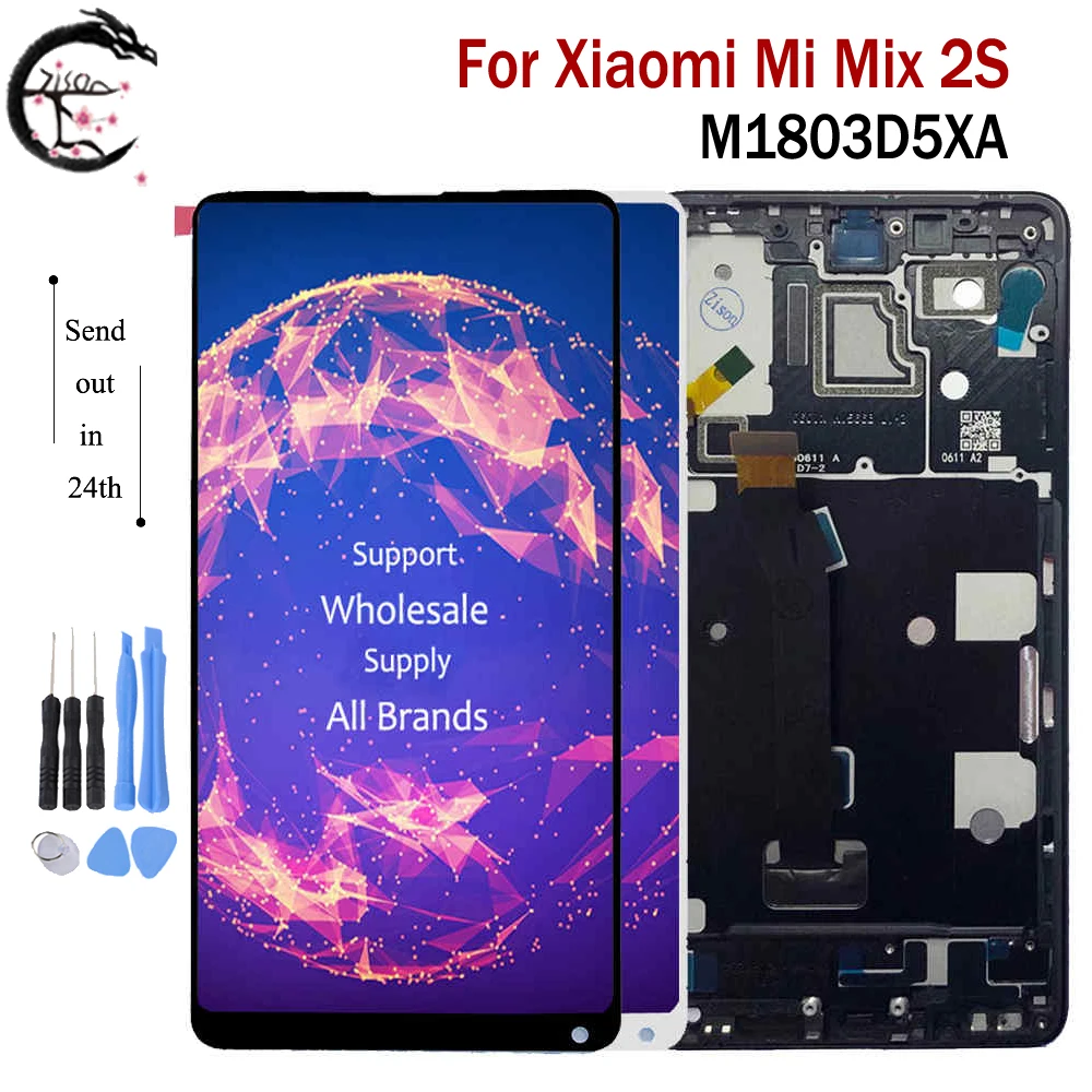 Mix 3 2 2s ЖК дисплей с рамкой для Xiaomi Mix3 5G M1810E G 2S M1803D5XA Mix2 MDE5 цифровым