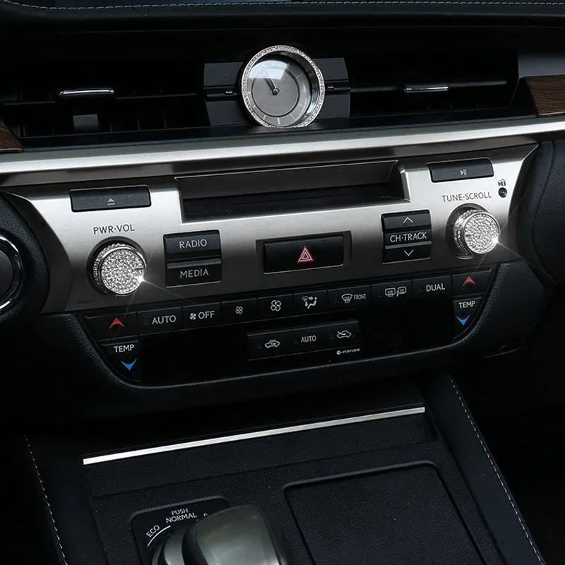 Алмазная крышка для автомобильной регулятора громкости lsrtw2017 lexus es200 es250 es300h 2012 2013